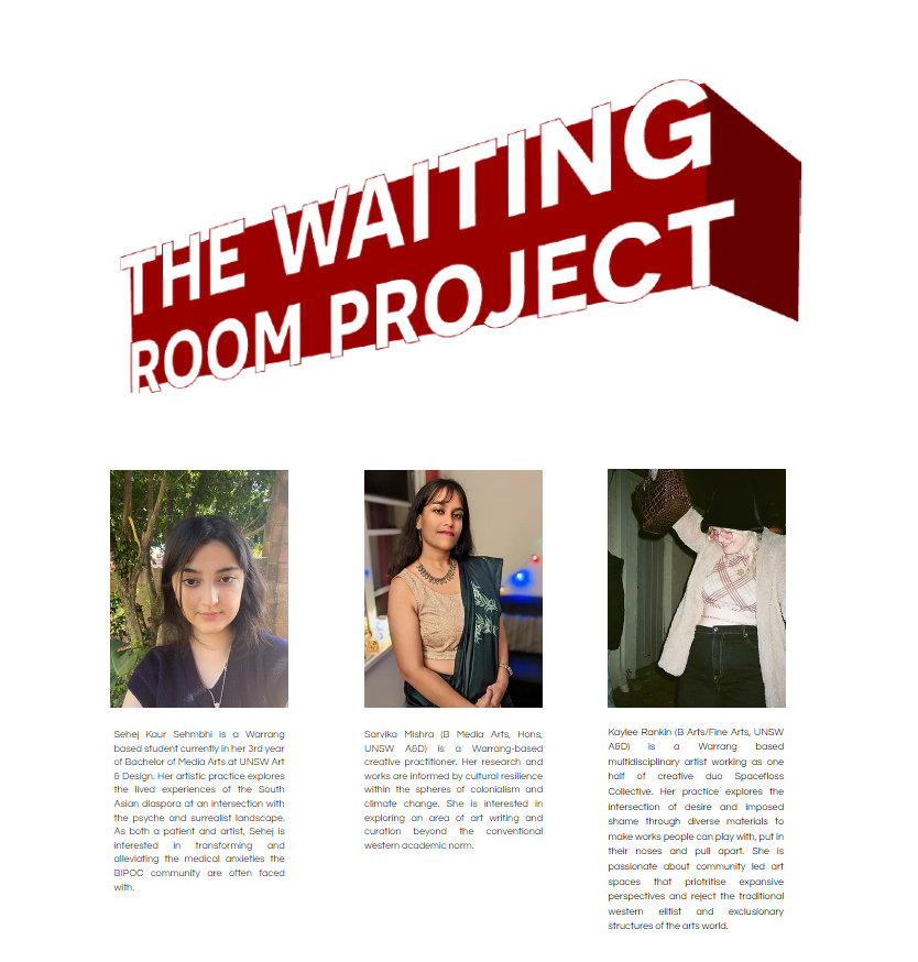 Waiting Room Project volunteers